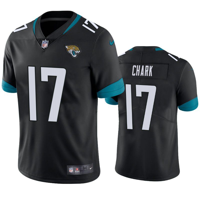 Men Jacksonville Jaguars 17 D.J. Chark Nike Black Limited NFL Jersey